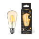 Лампа светодиодная Filament ST64 6W 620lm 2400К Е27 golden диммируемая  102802006-D  Gauss