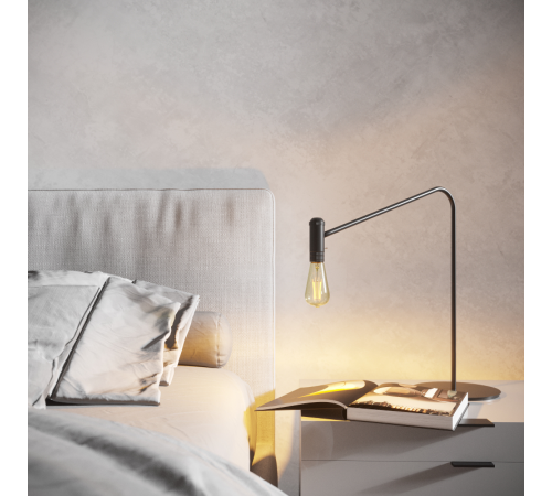 Лампа светодиодная Filament ST64 6W 620lm 2400К Е27 golden диммируемая  102802006-D  Gauss