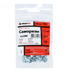 Саморез СММ 4,2х13 усиленный (TWN) (100 шт) - пакет  146504  PROFFIX
