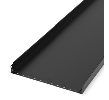 Лоток неперфорированный Стандарт 600х80х3000 (1,0 мм) RAL 9005 (6 м/уп)  PR16.9968  Промрукав