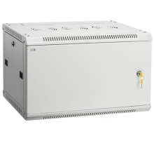 Шкаф LINEA W 15U 600x450 мм дверь металл в сборе, RAL7035  LWR3-15U64-M  ITK