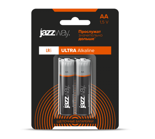 Элементы питания LR 6  Ultra PLUS BL-2  .501070  JAZZway