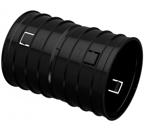 ELASTA Муфта соединительная для двустенной трубы d=140мм  CTA12D-M140-K02-R  IEK