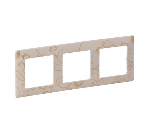 Valena LIFE Ампир бежевый Рамка 3-ая  754113  Legrand