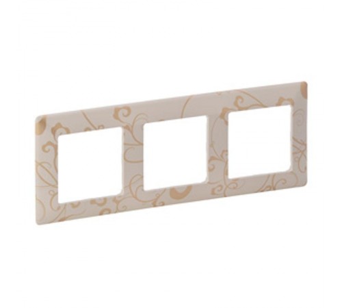 Valena LIFE Ампир бежевый Рамка 3-ая  754113  Legrand