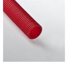Труба гибкая гофрированная ПНД 50мм для МПТ (15м) красный  25000К  Рувинил
