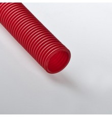 Труба гибкая гофрированная ПНД 50мм для МПТ (15м) красный  25000К  Рувинил