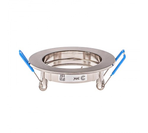 Светильник точечный встраиваемый под лампу KL1 50Вт MR16 хром литой  C0043654  ЭРА