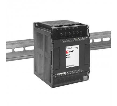 Модуль ввода термосопротивлений REMF 4 PRO-Logic  REMF-T-4TR  EKF