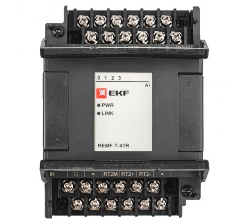 Модуль ввода термосопротивлений REMF 4 PRO-Logic  REMF-T-4TR  EKF