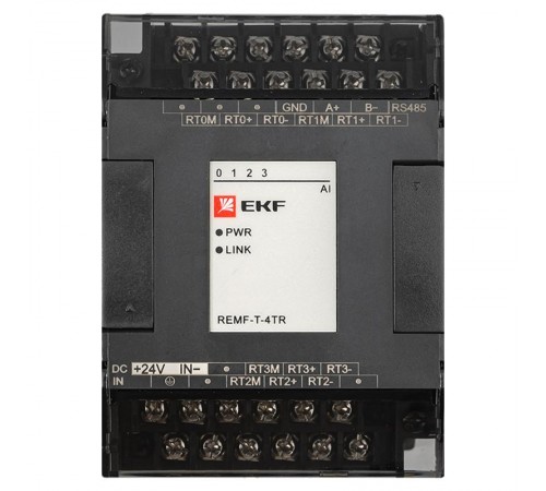 Модуль ввода термосопротивлений REMF 4 PRO-Logic  REMF-T-4TR  EKF