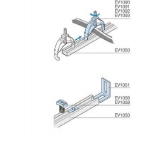 Зажим для кабеля d30-48мм (5 шт)  EV1092  ABB