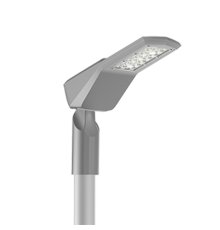 Светильник светодиодный уличный Levante Yard 25 Вт кронштейн 48мм 5000К серый RAL7045 муар  V1-S1-70648-40L05-6602550  VARTON