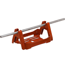 Держатель проводника круглого 8 мм для плоской кровли, пластик91051Ezetek