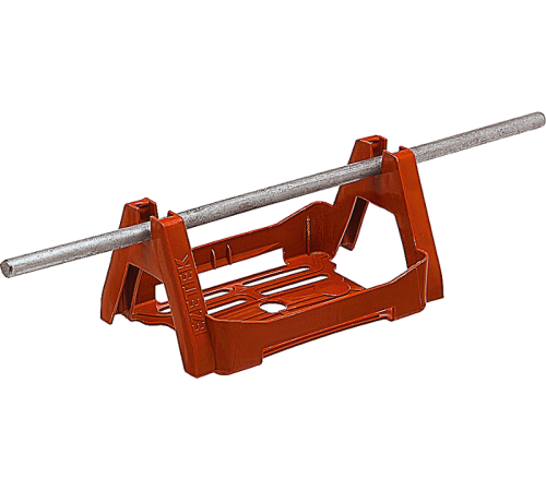 Держатель проводника круглого 8 мм для плоской кровли, пластик91051Ezetek