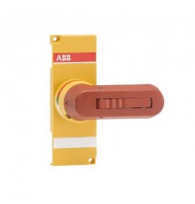 Ручка управления OTVY250EK желто-красная для прямой установки на рубильники OT200..250Е  1SCA022772R7910  ABB