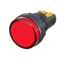 Сигнальный индикатор со встроенным  диодом 9-24В, красный  M22L-F24RPP  DKC