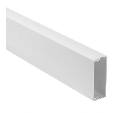 Мини-канал Metra - 40x16 - 2 метра - с крышкой - без перегородки - белый  638194  Legrand