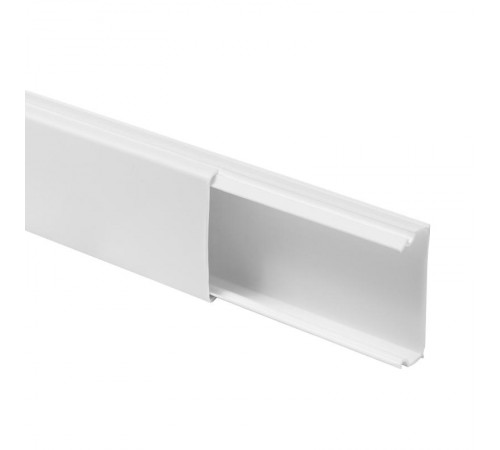 Мини-канал Metra - 40x16 - 2 метра - с крышкой - без перегородки - белый  638194  Legrand