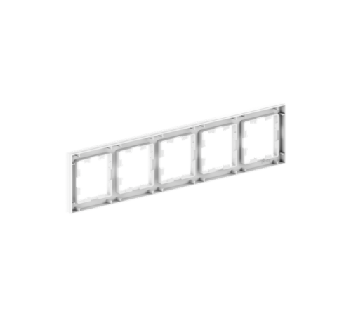 5 - местная рамка, белая, пластик Эпика EKF  UP1-FPW-05  EKF