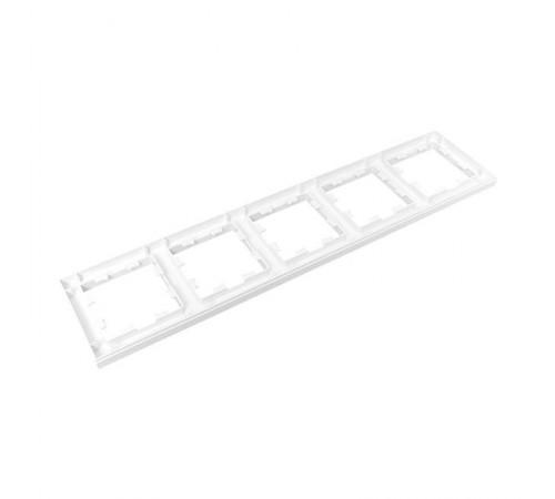 5 - местная рамка, белая, пластик Эпика EKF  UP1-FPW-05  EKF