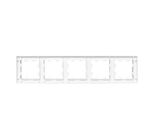 5 - местная рамка, белая, пластик Эпика EKF  UP1-FPW-05  EKF