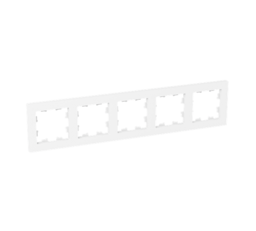 5 - местная рамка, белая, пластик Эпика EKF  UP1-FPW-05  EKF