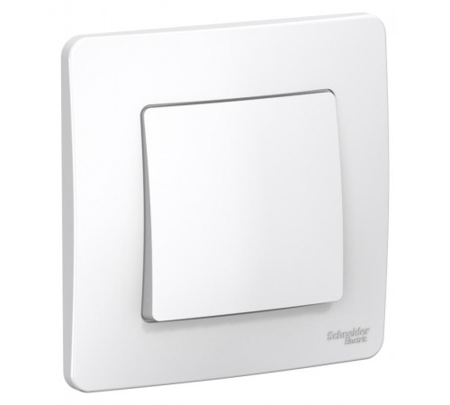 Blanca Белый С/У Переключатель 1-клавишный, 10А, 250B  BLNVS010601  SE