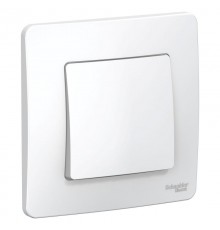 Blanca Белый С/У Переключатель 1-клавишный, 10А, 250B  BLNVS010601  SE