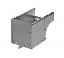 Угол вертикальный внешний CDSD 90 осн.400 H100 в комплекте с крепежными элементами и соединительными пластинами, INOX  37016KINOX  DKC