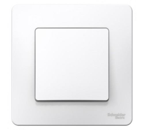 Blanca Белый С/У Переключатель 1-клавишный, 10А, 250B  BLNVS010601  SE