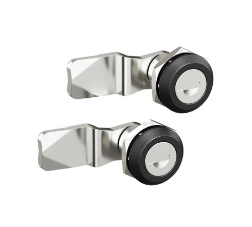 Комплект поворотных замков с личинкой под уникальный ключ для навесных корпусов, 2 шт., ключи в комплекте  R5CE229N  DKC