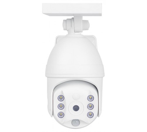 Фасадный светильник Камера на солнечной батарее ERAFS012-10 с датчиком движения, 6 LED, 8*24 см  Б0057600  ЭРА