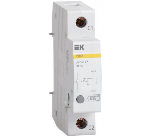 Расцепитель независимый РН47 новая серия на DIN-рейку  MVA01D-RN  IEK