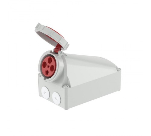 Розетка наружной установки IP67 125 A 3P+E 400V  DIS51512556  DKC