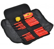  Отвертка диэлектрическая с жалами SLIM 13шт ARMA2L 5  A2L5-NS30-T2-13  IEK