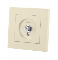 Розетка SAT (F-разъем) 0-2400МГц сл. кость "Сенеж"   SQ1816-0150  TDM