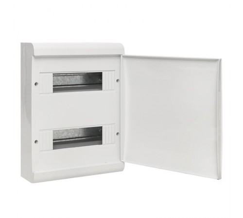 Щит распределительный навесной ЩРН-П-24 "SlimBox" белая дверца IP41 PROxima  sb-n-24w  EKF