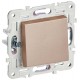 SKANDY Выключатель 1-клавишный 10А SK-V01Sa песочный  SK-V10-0-10-K98  IEK