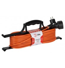 Удлинитель силовой UFx-1e-3x1-30m на рамке с заземлением 1 розетка 30м ПВС 3х1мм2  Б0048667  ЭРА