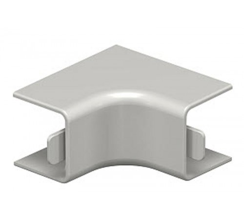 Крышка внутреннего угла кабельного канала WDK 20x20 мм (ПВХ,серый) (WDK HI20020GR)  6158226  OBO Bettermann