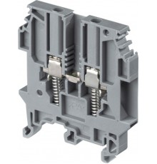 Клемма M4/6.N.RS винт, винт. зажим подпружиненный, 4мм.кв., синяя  1SNA125930R1500  TE