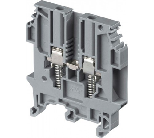 Клемма M4/6.N.RS винт, винт. зажим подпружиненный, 4мм.кв., синяя  1SNA125930R1500  TE