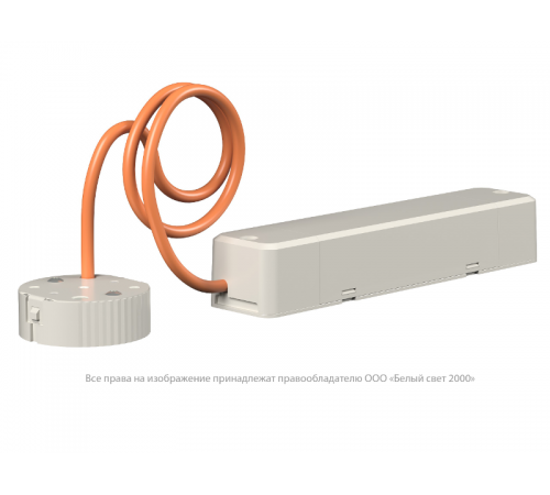 Световой указатель аварийного освещения светодиодный BS-OKO-10-L1-24 4Вт 24В IP20 централиованный встраиваемый  a15272  Белый свет