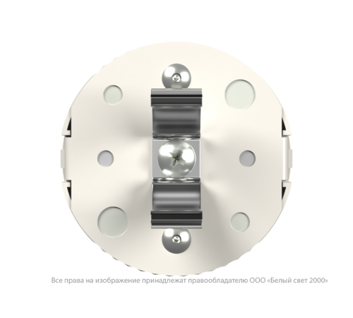 Световой указатель аварийного освещения светодиодный BS-OKO-10-L1-24 4Вт 24В IP20 централиованный встраиваемый  a15272  Белый свет