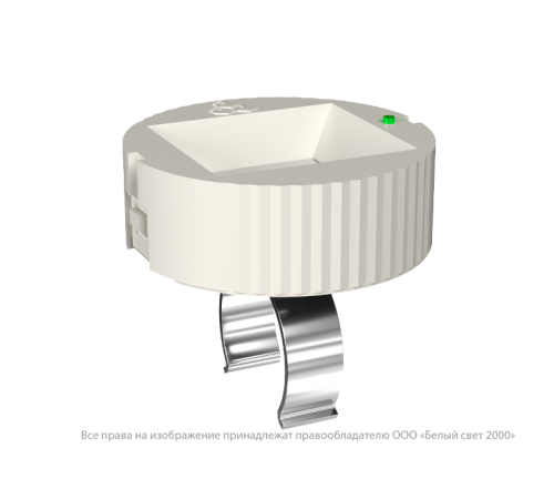 Световой указатель аварийного освещения светодиодный BS-OKO-10-L1-24 4Вт 24В IP20 централиованный встраиваемый  a15272  Белый свет