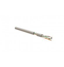 UUTP4R-C6-S23-IN-LSZH-GY-305 (305 м) Кабель витая пара,  U/­UTP, кат 6, 4 пары (23 AWG), с разделителем, LSZH, нг(А)-HF, серый  498428 Hyperline