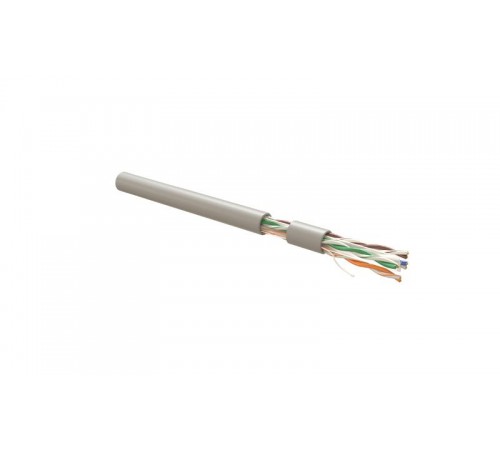 UUTP4R-C6-S23-IN-LSZH-GY-305 (305 м) Кабель витая пара,  U/­UTP, кат 6, 4 пары (23 AWG), с разделителем, LSZH, нг(А)-HF, серый  498428 Hyperline