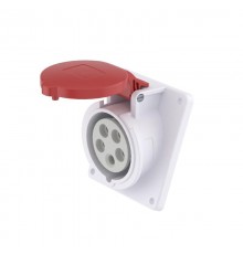 Розетка скрытой установки с наклоном  IP44 16А 3P+E+N 400В  DIS4131667  DKC