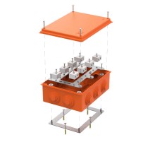 Коробка огнестойкая для о/п 40-0320-FR10.0-16 Е15-Е120 RAL2004 200х150х75 (5 шт/кор)  40-0320-FR10.0-16  Промрукав